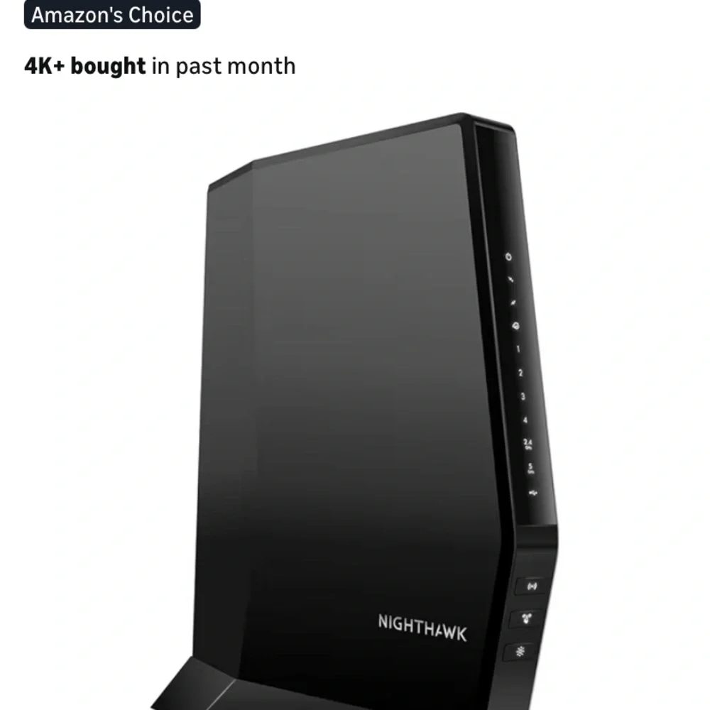 NETGEAR Nighthawk Black Wireless Router- - Picture 7 of 7